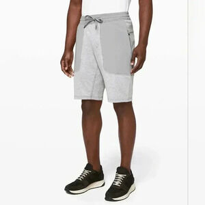 Lululemon City Commute Short *11"Heathered Medium Grey / Light Cast